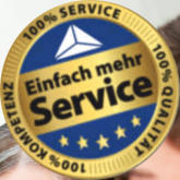 100% service button